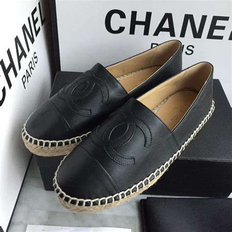 espadrillas chanel replica|how to spot Chanel espadrilles.